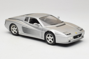 Ferrari 512 TR Hõbedane Mira 1:18 6178-B1 Metall - pilt 6/8