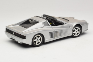 Ferrari 512TR Targa Hõbedane Mira 1:18 6175 Metall - pilt 3/8
