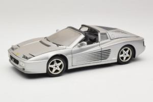 Ferrari 512TR Targa Hõbedane Mira 1:18 6175 Metall