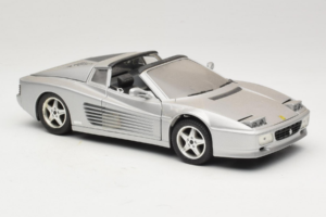 Ferrari 512TR Targa Hõbedane Mira 1:18 6175 Metall - pilt 6/8