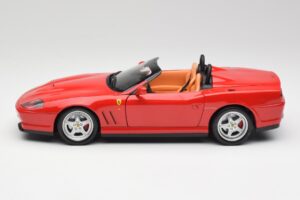 Ferrari 550 Barchetta Rosso Corsa Hot Wheels 1:18 29441 Metall - pilt 4/8