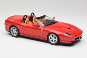 Ferrari 550 Barchetta Rosso Corsa Hot Wheels 1:18 29441 Metall - pilt 6/8