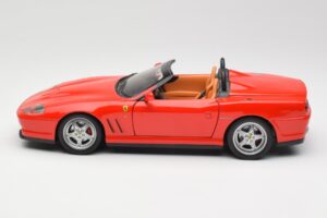 Ferrari 550 Barchetta Rosso Corsa Hot Wheels 1:18 74299294419 Metall - pilt 4/8
