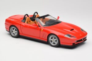 Ferrari 550 Barchetta Rosso Corsa Hot Wheels 1:18 74299294419 Metall - pilt 6/8