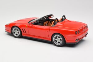 Ferrari 550 Barchetta Rosso Corsa Hot Wheels 1:18 74299294419 Metall - pilt 7/8