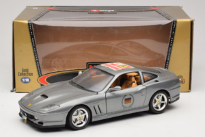 Ferrari 550 Maranello 25 Ferrari Model Club Hõbe Bburago 1:18 3344-S1 Metall - pilt 7/7