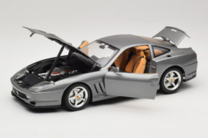 Ferrari 550 Maranello 25 Jahre Ferrari Model Club Hõbe 2. Versioon Bburago 1:18 3064-S1 Metall - pilt 2/8