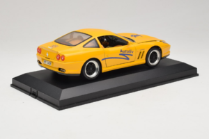 Ferrari 550 Maranello Autoliv Kollane Piiratud Väljaanne Exclusive Cars 1:18 EC002 Metall - pilt 4/9