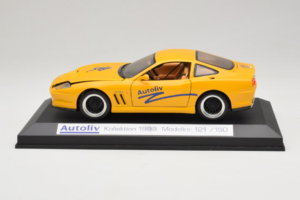Ferrari 550 Maranello Autoliv Kollane Piiratud Väljaanne Exclusive Cars 1:18 EC002 Metall