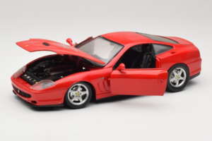Ferrari 550 Maranello Punane Anson 1:18 3238 Metall - pilt 2/8