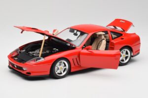 Ferrari 550 Maranello Punane Bburago 1:18 3064 Metall - pilt 2/8