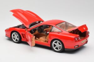Ferrari 550 Maranello Punane Maisto 1:18 31839 Metall - pilt 5/8