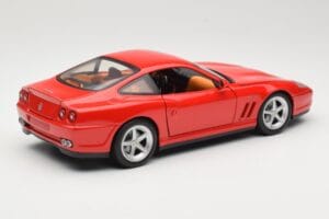 Ferrari 575M Maranello Punane Hot Wheels 1:18 54937 Metall - pilt 3/8