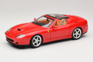 Ferrari 575M Superamerica Punane Hot Wheels 1:18 J2858 Metall