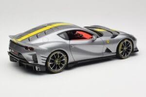 Ferrari 812 Competizione Grigio Coburn Bburago 1:18 18-01647 Metall - pilt 3/8
