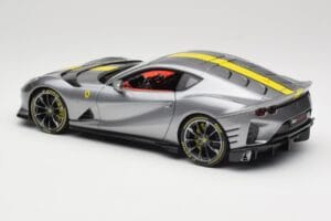 Ferrari 812 Competizione Grigio Coburn Bburago 1:18 18-01647 Metall - pilt 7/8
