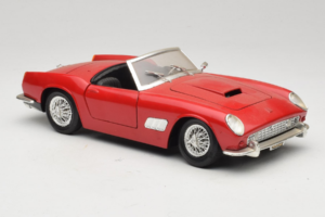 Ferrari California Kabriolett Punane Tonka 1:18 01109-P1 Metall - pilt 6/8