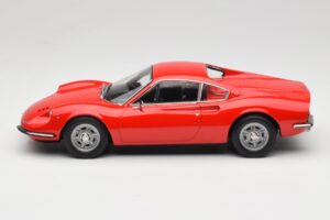 Ferrari Dino 246 GT Punane Norev 1:18 187800 Metall - pilt 3/6