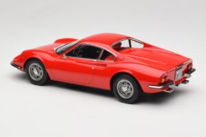 Ferrari Dino 246 GT Punane Norev 1:18 187800 Metall - pilt 4/6