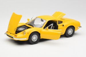 Ferrari Dino 246 GT Kollane Anson 1:18 30301W Metall - pilt 2/8