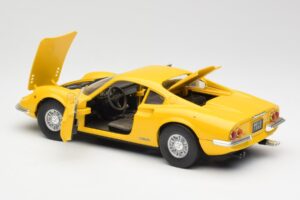 Ferrari Dino 246 GT Kollane Anson 1:18 30301W Metall - pilt 5/8