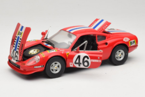 Ferrari Dino 246 GT #46 Punane Anson 1:18 3580-P1 Metall - pilt 2/8