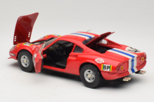 Ferrari Dino 246 GT #46 Punane Anson 1:18 3580-P1 Metall - pilt 5/8