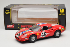 Ferrari Dino 246 GT #46 Punane Anson 1:18 3580-P1 Metall - pilt 8/8