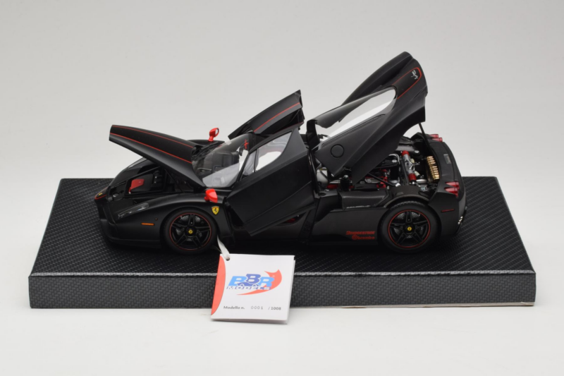 Ferrari Enzo Matt Black Piiratud Väljaanne BBR 1:18 HE180029 Metall