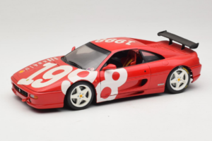 Ferrari F355 Berlinetta Punane valgete ratastega UT Models 1:18 180074020-P2 Metall