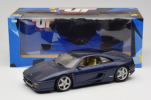 Ferrari F355 Berlinetta Sinine Metallik UT Models 1:18 180074020-B1 Metall - pilt 8/8