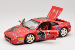 Ferrari F355 Berlinetta Diavia #6 Punane UT Models 1:18 180074020-P3 Metall - pilt 2/8