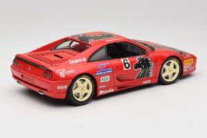 Ferrari F355 Berlinetta Diavia #6 Punane UT Models 1:18 180074020-P3 Metall - pilt 3/8