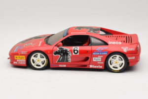 Ferrari F355 Berlinetta Diavia #6 Punane UT Models 1:18 180074020-P3 Metall - pilt 4/8