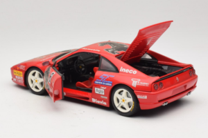 Ferrari F355 Berlinetta Diavia #6 Punane UT Models 1:18 180074020-P3 Metall - pilt 5/8