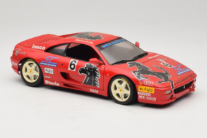 Ferrari F355 Berlinetta Diavia #6 Punane UT Models 1:18 180074020-P3 Metall - pilt 6/8