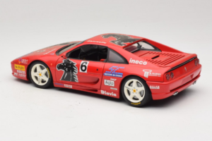 Ferrari F355 Berlinetta Diavia #6 Punane UT Models 1:18 180074020-P3 Metall - pilt 7/8