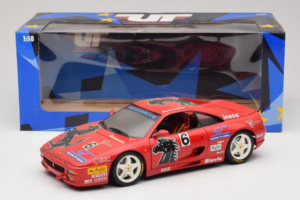Ferrari F355 Berlinetta Diavia #6 Punane UT Models 1:18 180074020-P3 Metall - pilt 8/8