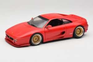 Ferrari F355 Berlinetta Punane Kohandatud Kuldveljed UT Models 1:18 180074020-P5 Metall