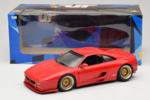 Ferrari F355 Berlinetta Punane Kohandatud Kuldveljed UT Models 1:18 180074020-P5 Metall - pilt 8/8