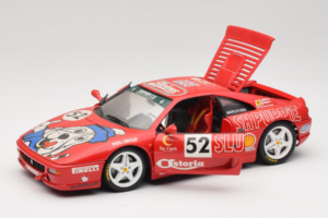 Ferrari F355 Berlinetta Slushuppie #52 M. Peters Punane UT Models 1:18 180074020-P4 Metall - pilt 2/8