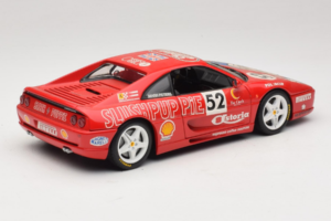 Ferrari F355 Berlinetta Slushuppie #52 M. Peters Punane UT Models 1:18 180074020-P4 Metall - pilt 3/8