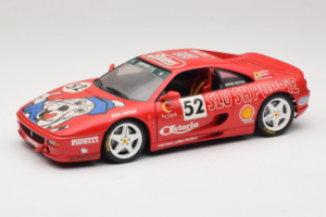 Ferrari F355 Berlinetta Slushuppie #52 M. Peters Punane UT Models 1:18 180074020-P4 Metall