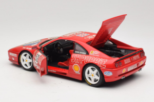 Ferrari F355 Berlinetta Slushuppie #52 M. Peters Punane UT Models 1:18 180074020-P4 Metall - pilt 5/8