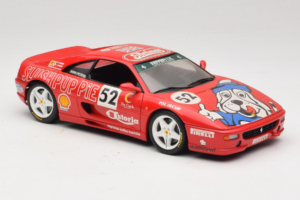 Ferrari F355 Berlinetta Slushuppie #52 M. Peters Punane UT Models 1:18 180074020-P4 Metall - pilt 6/8