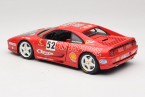 Ferrari F355 Berlinetta Slushuppie #52 M. Peters Punane UT Models 1:18 180074020-P4 Metall - pilt 7/8