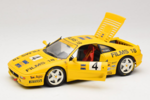 Ferrari F355 Coupe Films 18 #4 Reoloffs / Ansembourg Kollane UT Models 1:18 180074021-Y1 Metall - pilt 2/8