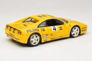 Ferrari F355 Coupe Films 18 #4 Reoloffs / Ansembourg Kollane UT Models 1:18 180074021-Y1 Metall - pilt 3/8