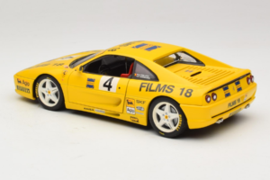 Ferrari F355 Coupe Films 18 #4 Reoloffs / Ansembourg Kollane UT Models 1:18 180074021-Y1 Metall - pilt 7/8