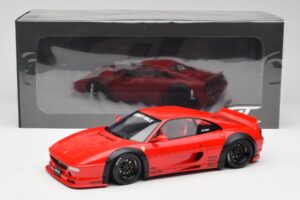 Ferrari F355 Liberty Walk Punane GT Spirit 1:18 GT468 Vaik - pilt 6/6